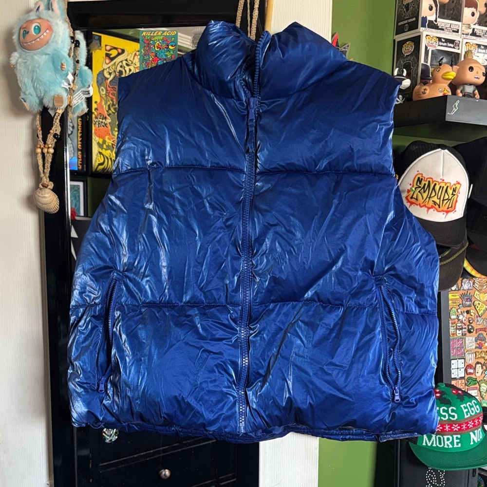 Blue Puffer Jacket